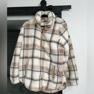 Abercrombie Sherpa half zip